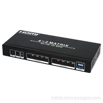 HDMI Matrix 4 x 2 with EDID Control